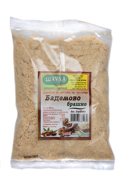 bademovo brasno bez glutena